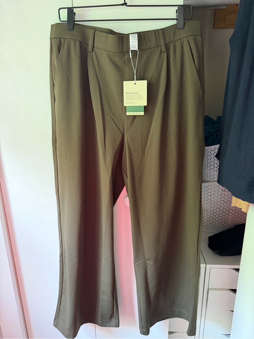 Women’s Active Olive Green Dress Pants